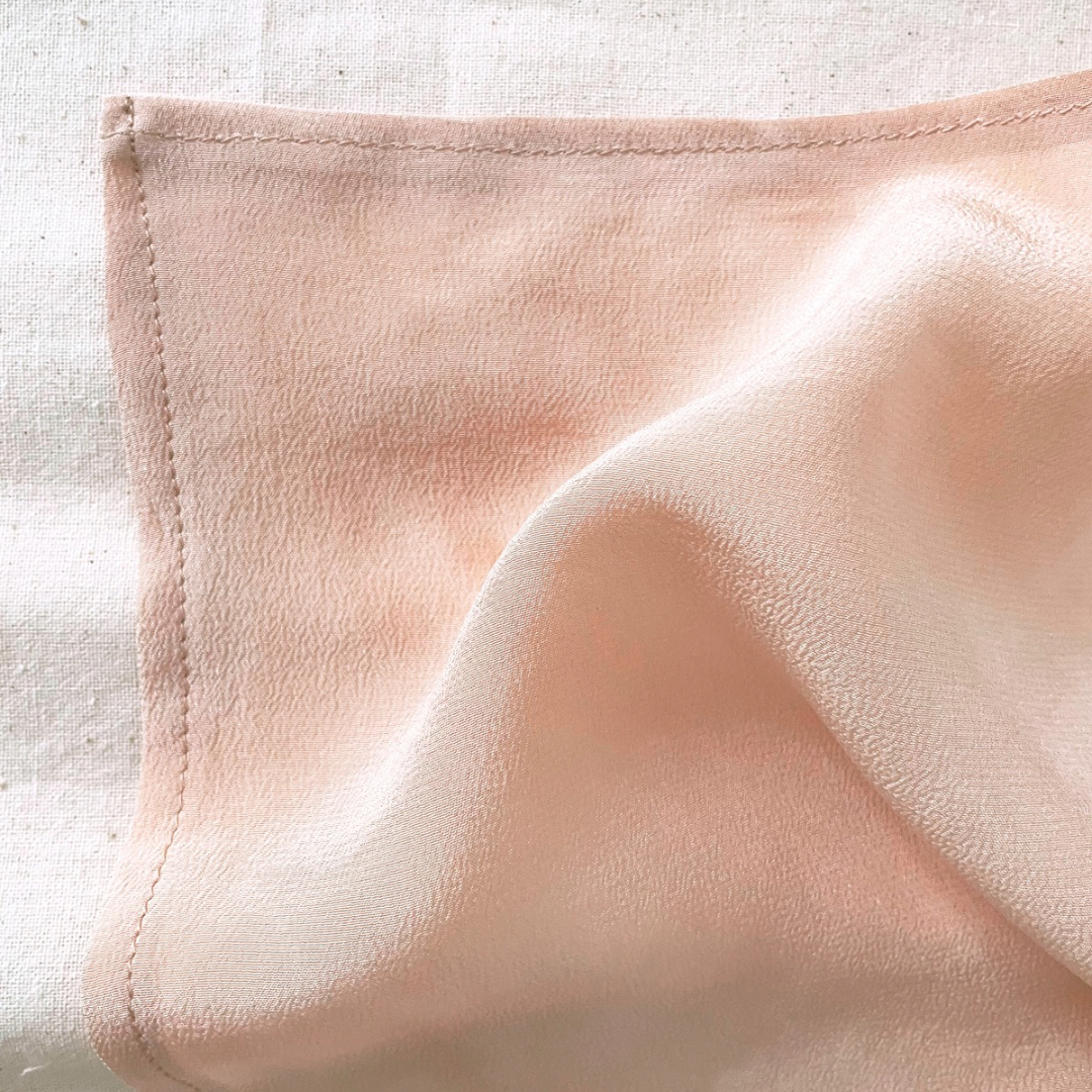 Avocado Blush: Square Scarf