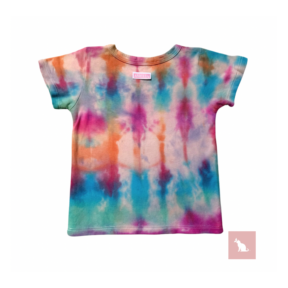 ChromaKid: Rainbow tie-dye t-shirt