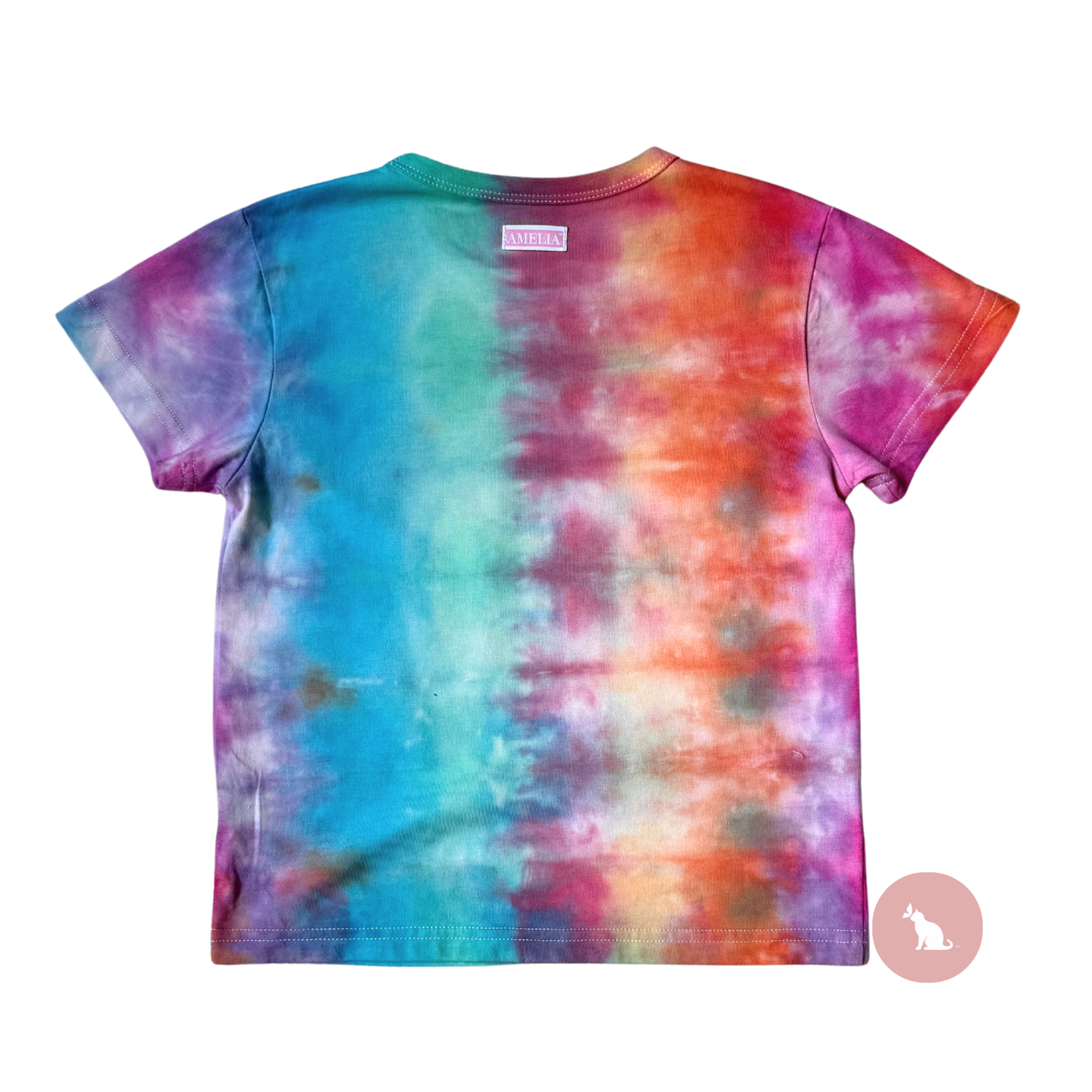ChromaKid: Rainbow tie-dye t-shirt