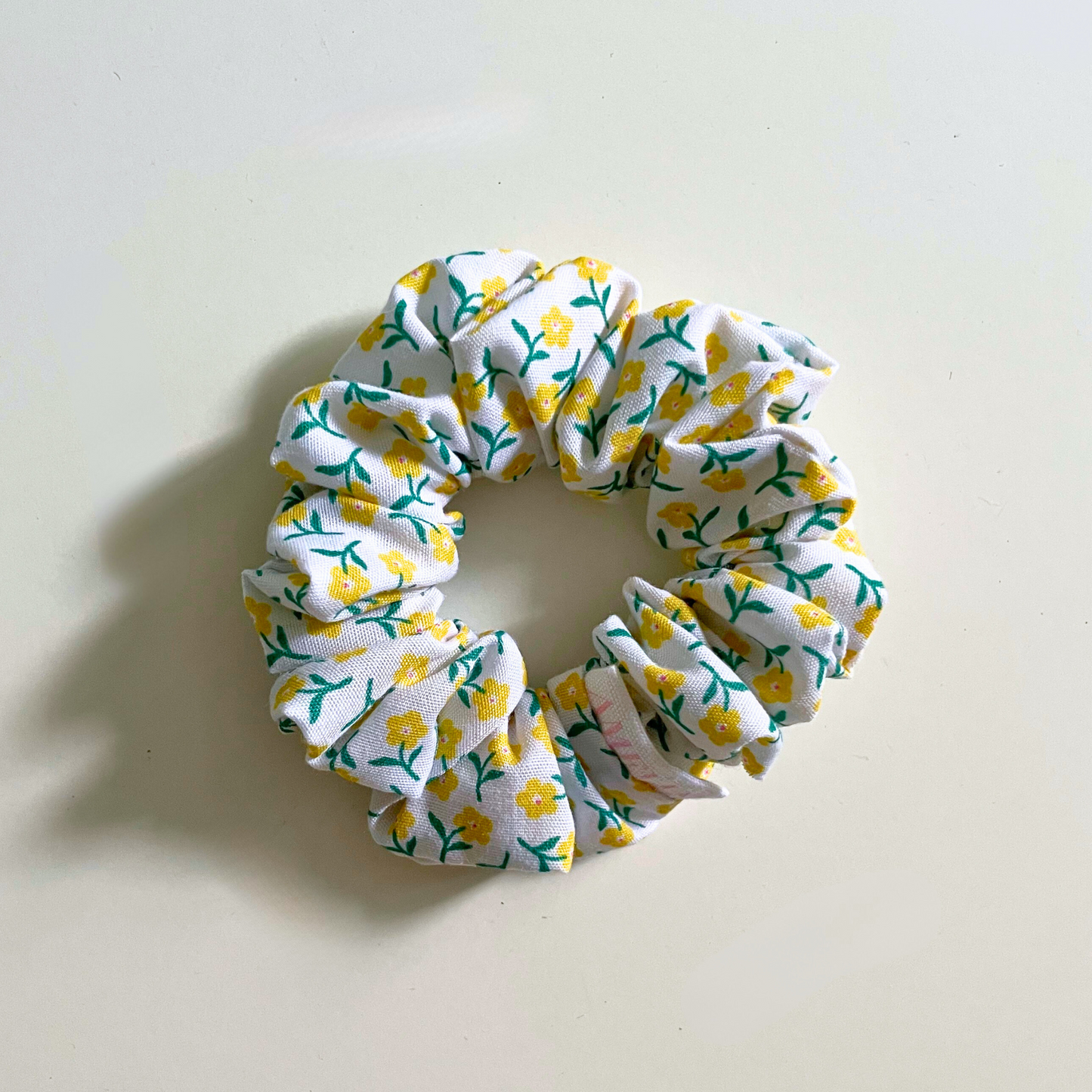 Little Yellow Flowers Scrunchie