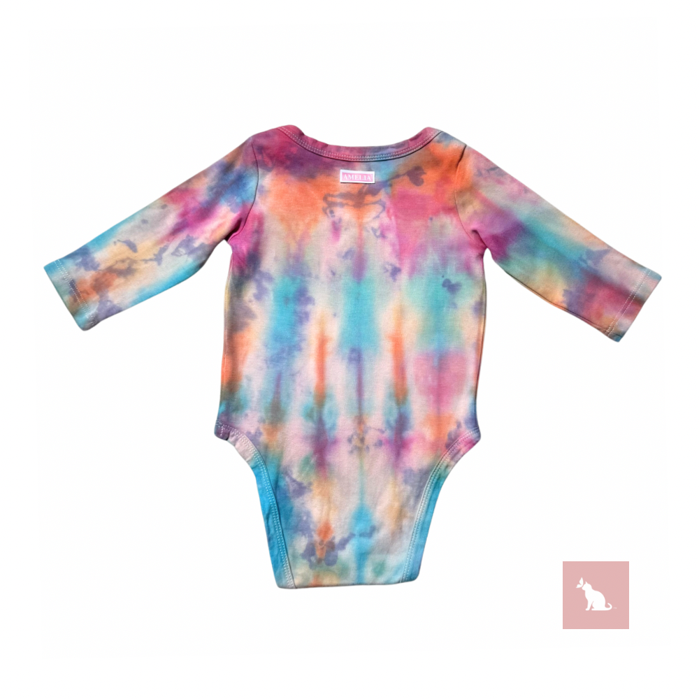 ChromaKid: Long sleeve vintage Romper