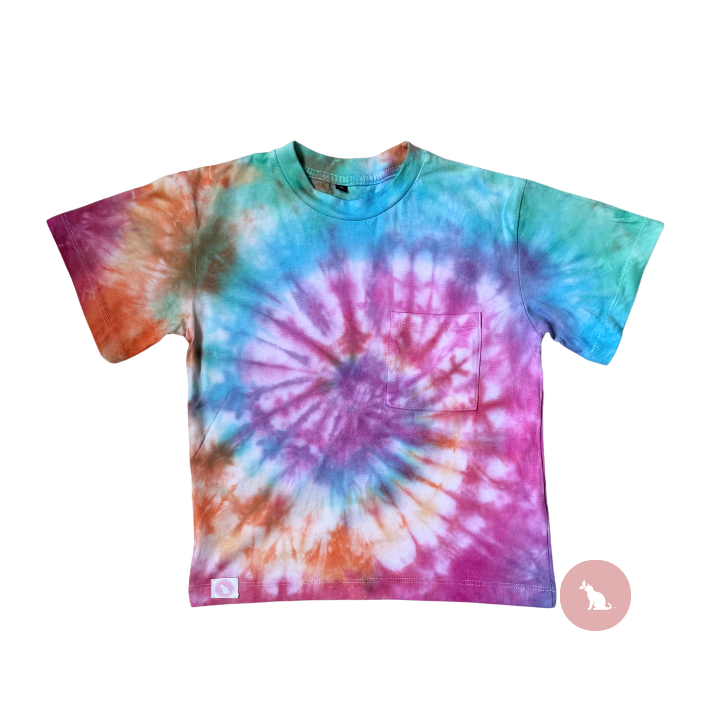 ChromaKids: Rainbow tie-dye T-shirt