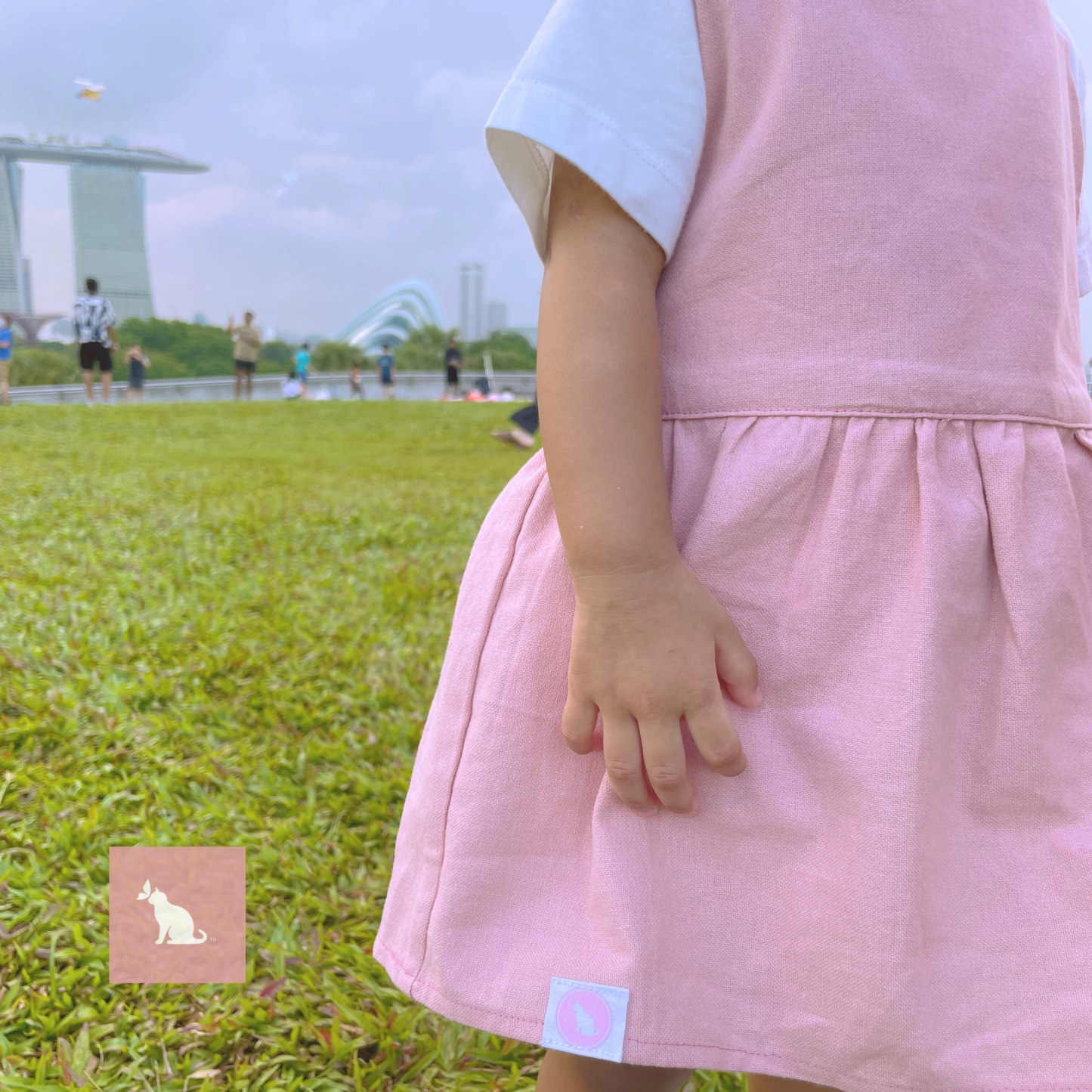 The Poppy Pinafore Dress