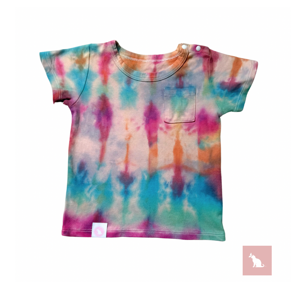 ChromaKid: Rainbow tie-dye t-shirt