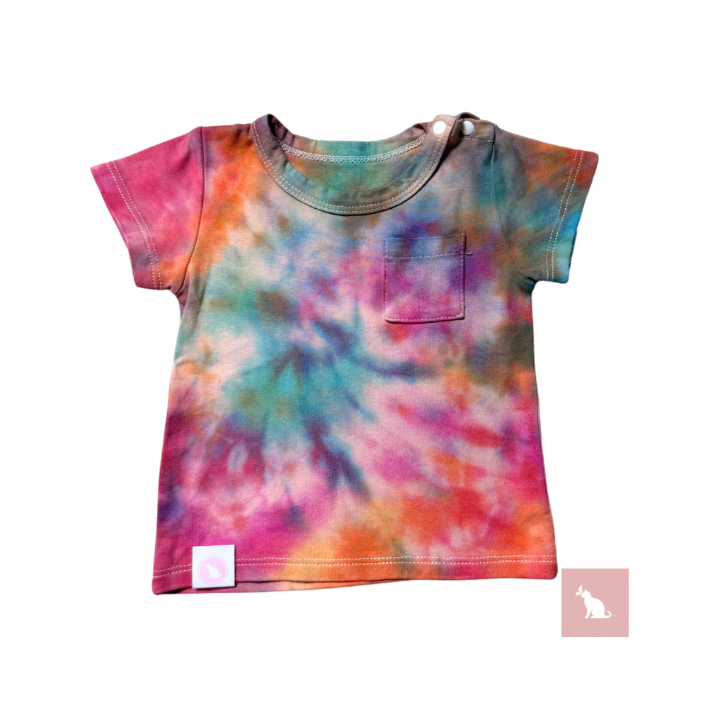 ChromaKid: Rainbow tie-dye t-shirt