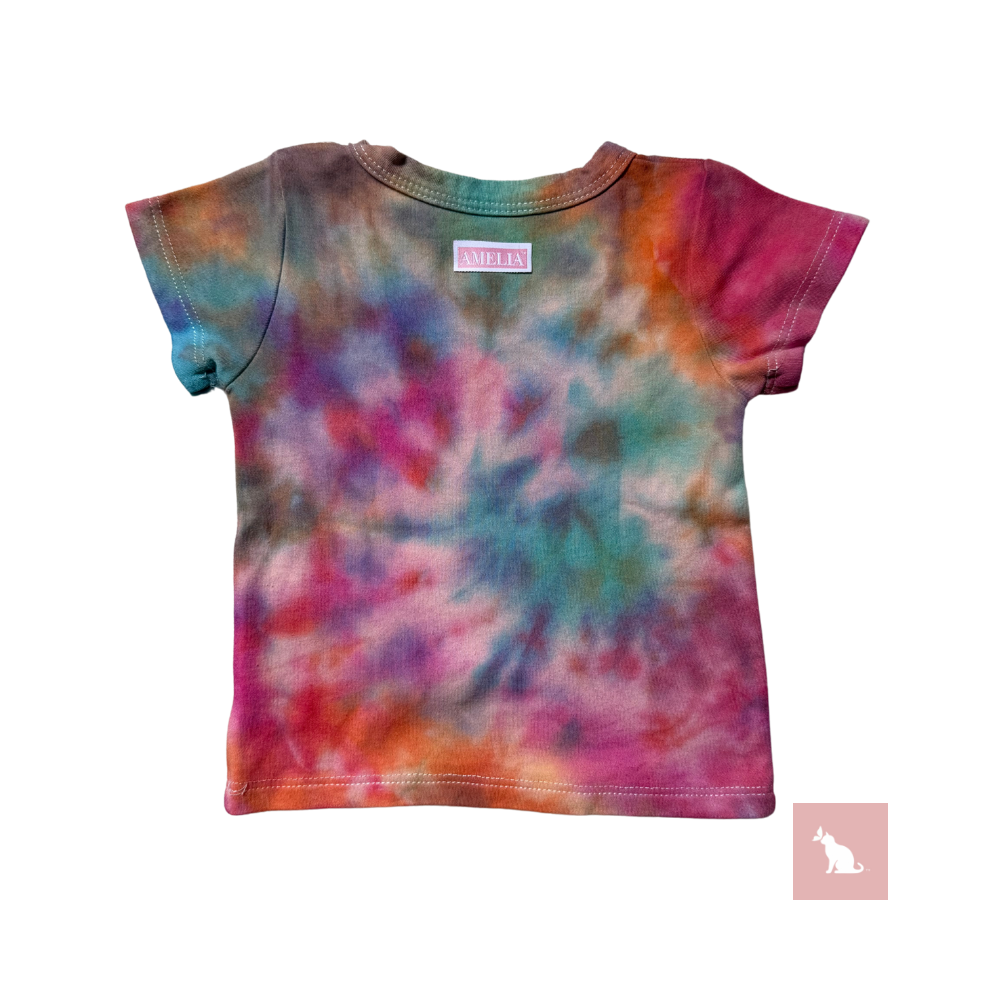 ChromaKid: Rainbow tie-dye t-shirt