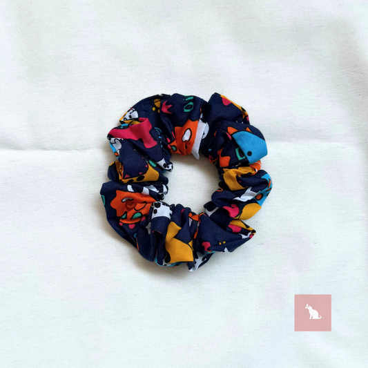 Playful Pop-Art Scrunchie