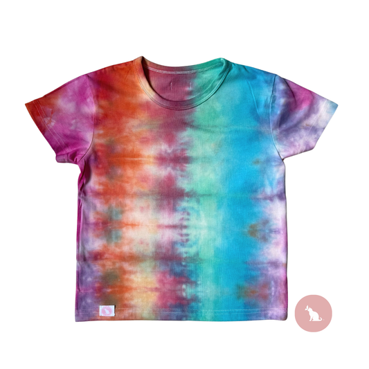 ChromaKid: Rainbow tie-dye t-shirt