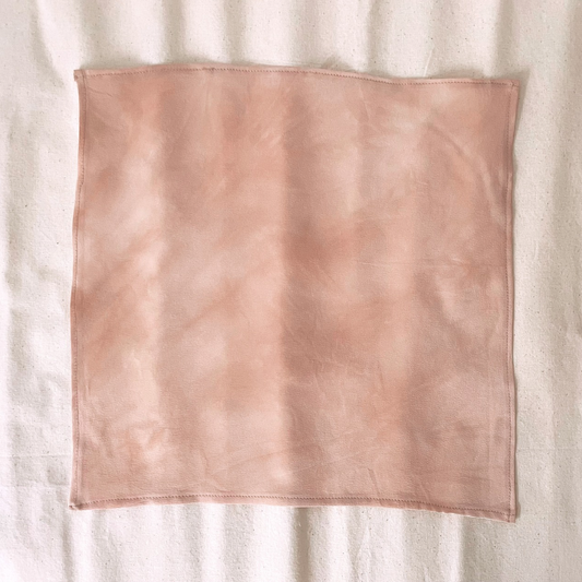 Avocado Blush: Square Scarf