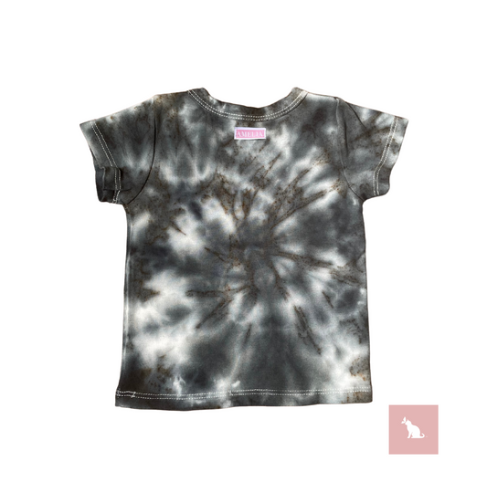 AchromaBaby: Black&White Tie-dye Tee