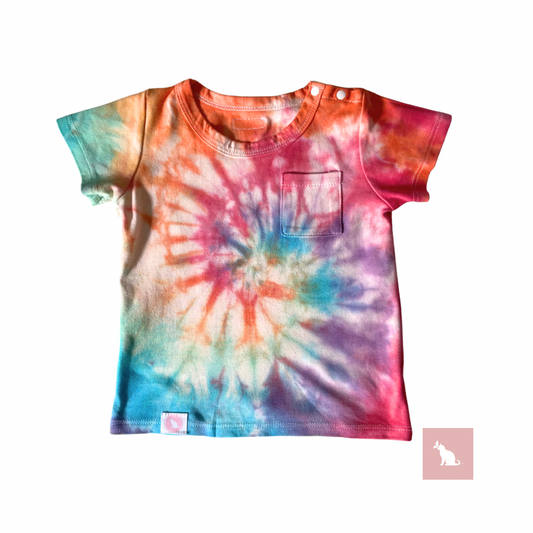 ChromaBaby: Rainbow tie-dye t-shirt