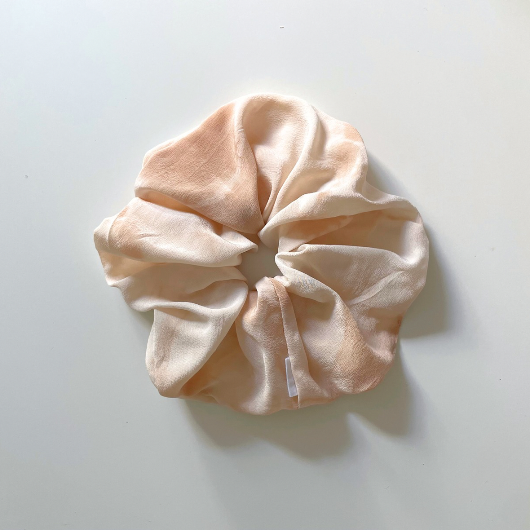 Avocado Blush: Oversized Scrunchie