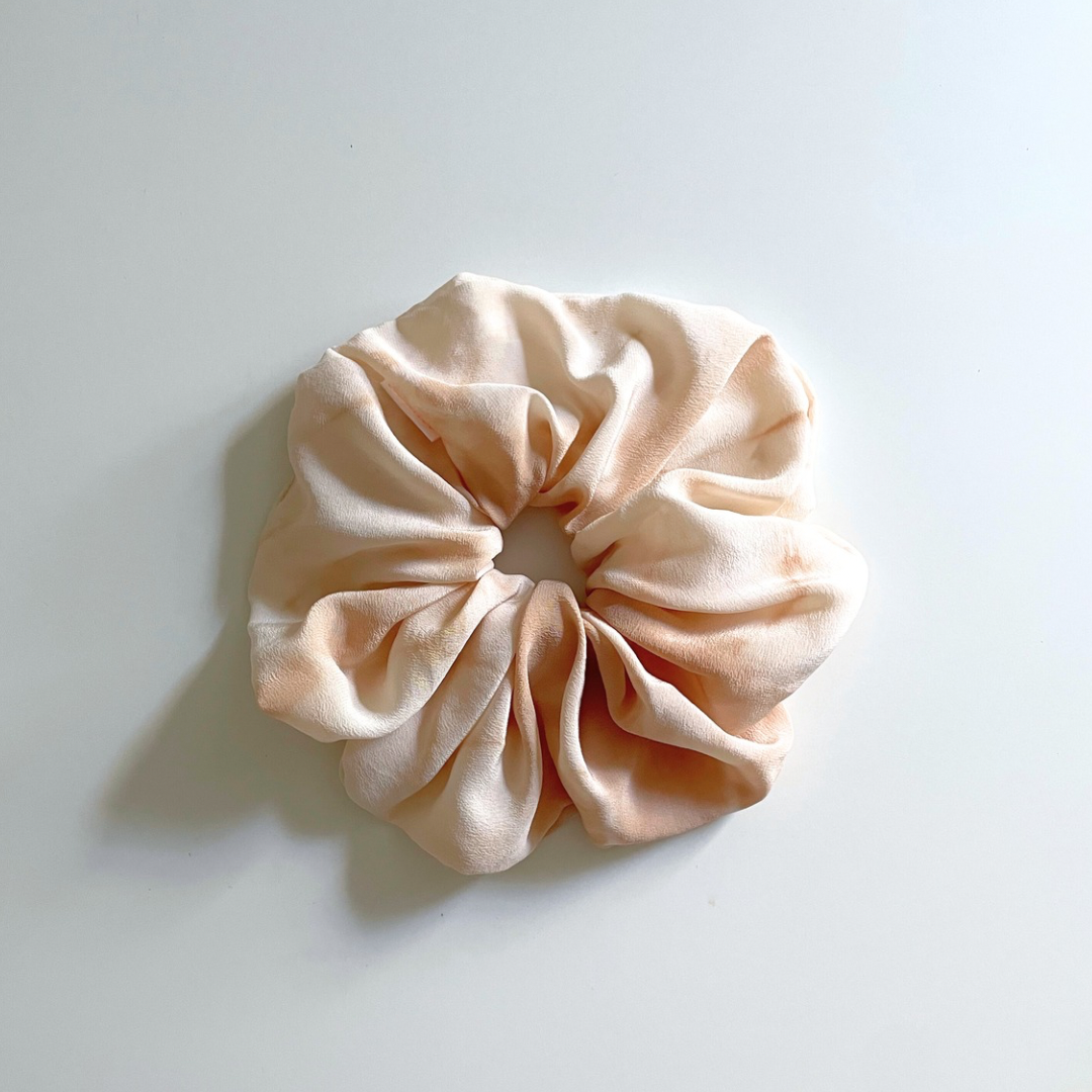 Avocado Blush: Oversized Scrunchie